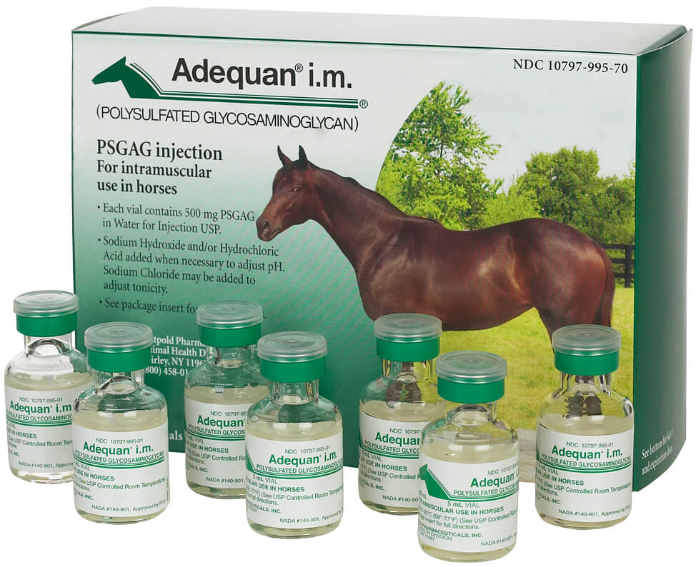 ADEQUAN 100mg/mL 5mL 7/pk | Furlong's Healthy Horse